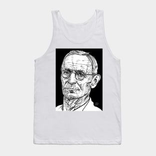 HERMANN HESSE ink portrait Tank Top